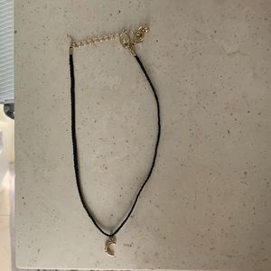 crescent moon choker